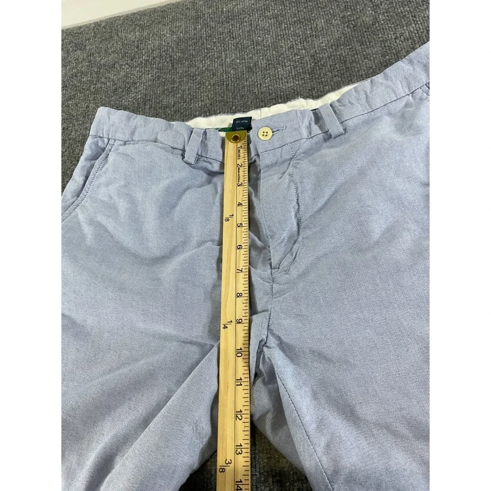 Polo Ralph Lauren Shorts Men's 34 Light Blue Chino Flat Front Classic Fit Casual
